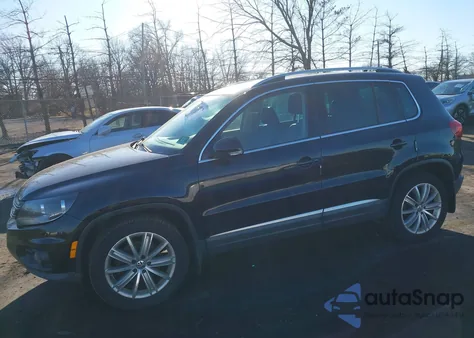 2015 Volkswagen Tiguan Se from USA, damaged, VIN WVGBV7AX9FW543489